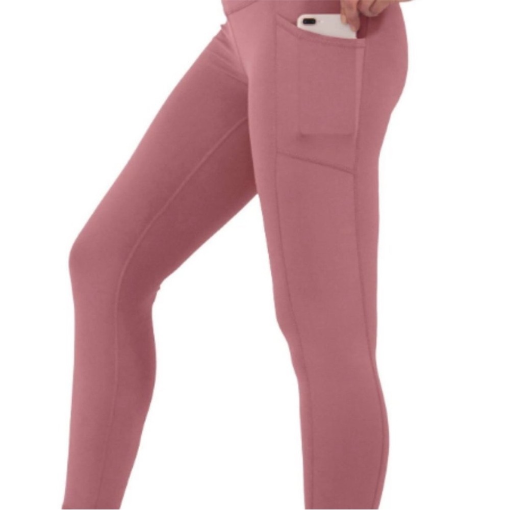 Lululemon purple/pink leggings with pockets - Picture 2 of 5